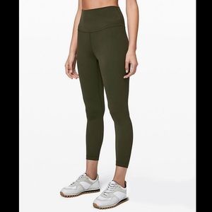 Lululemon Align Pant II 25" Military Green